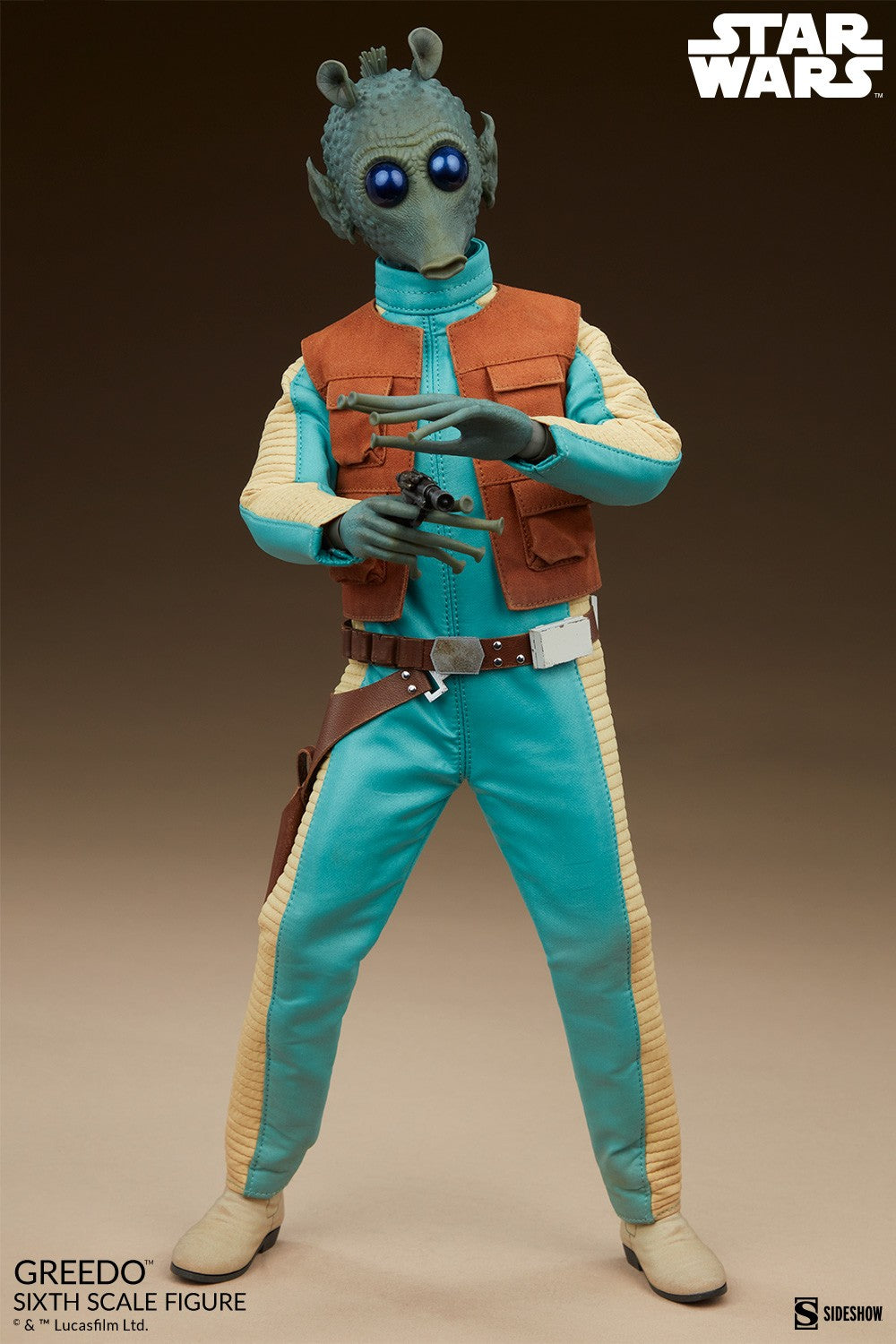 Sideshow Star Wars A New Hope Scum & Villainy Greedo 1/6 Scale Figure