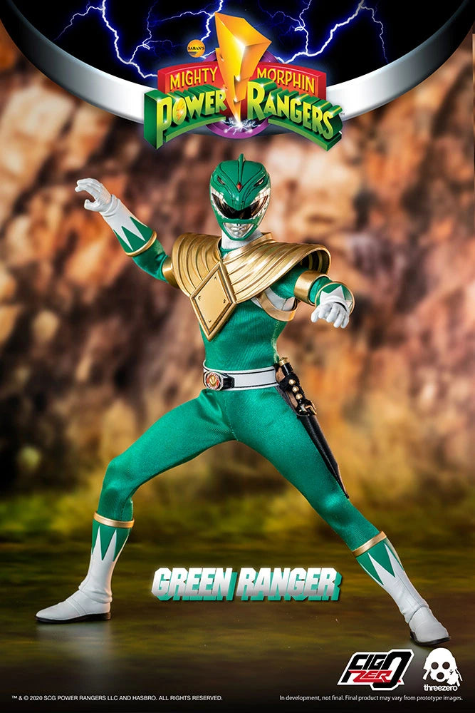 Mighty Morphin Power Rangers FigZero Green Ranger 1/6 Scale Figure