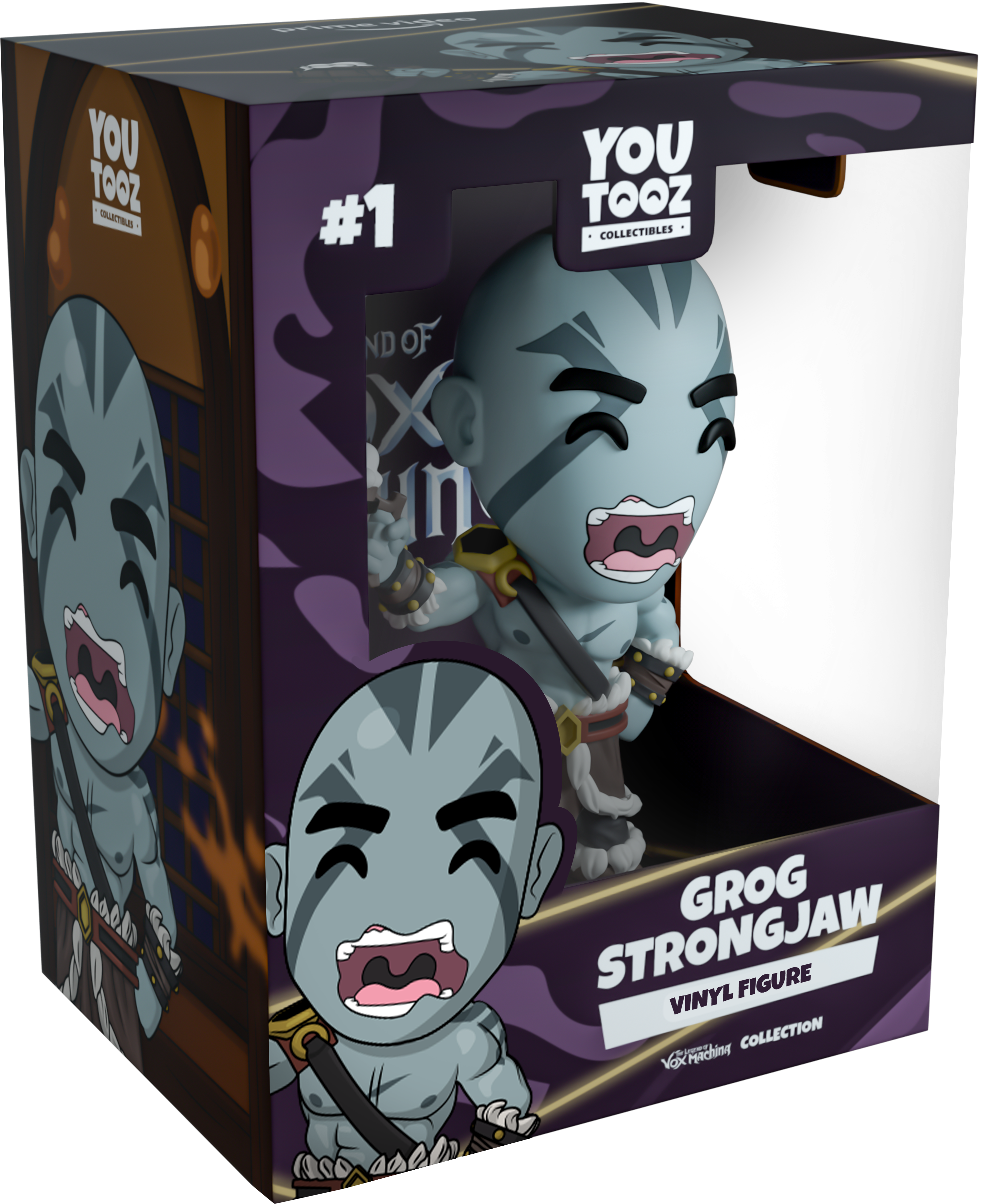 Youtooz Official The Legend of Vox Machina Grog Strongjaw Figure