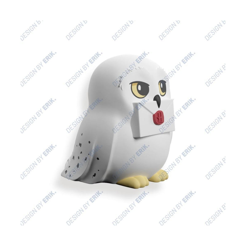 Harry Potter Hedwig Squishy Lamp Soft Owl Character Light