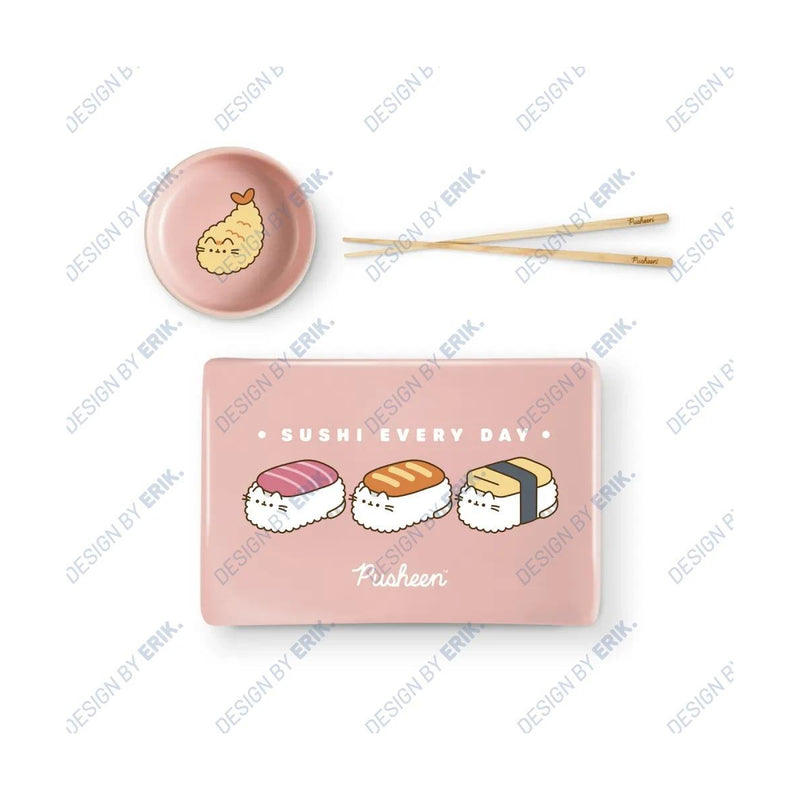 Pusheen Sushi Roll Sushi Set