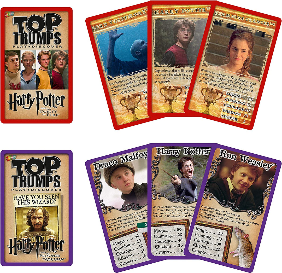 Top Trumps In Harry Potter Gryffindor