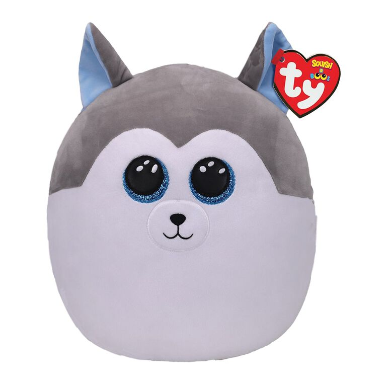 Ty SquishaBoo 10" Husky Dog Plush