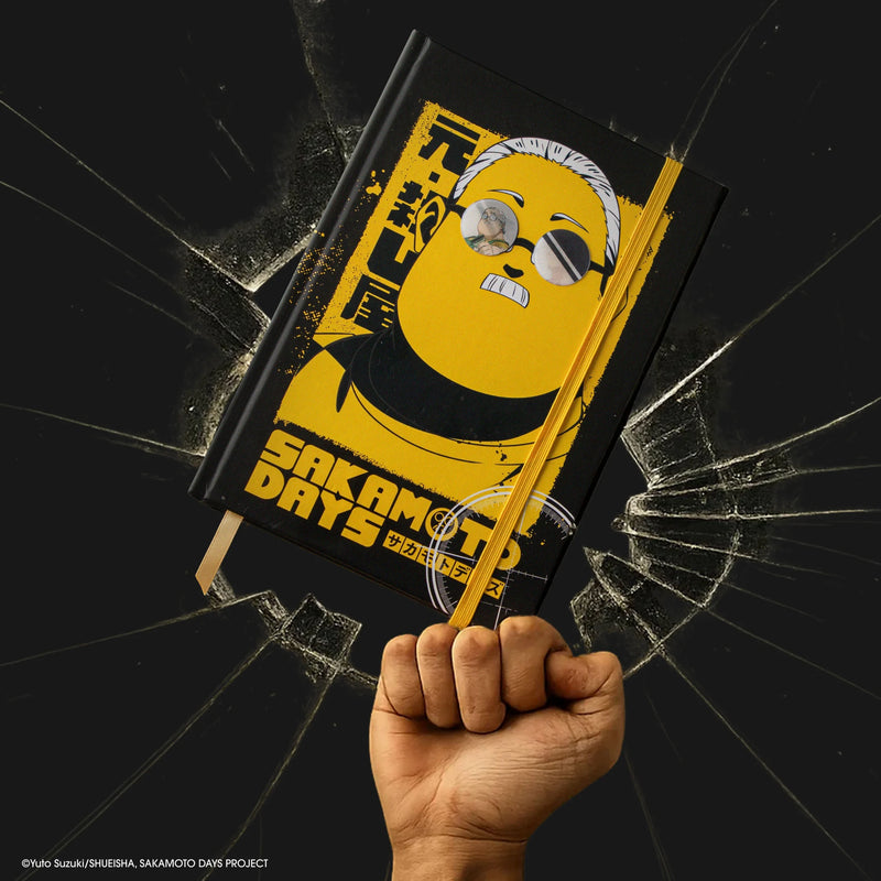 Sakamoto Days Retired Hitman Notebook, rear view