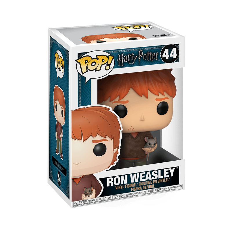 Funko Pop! Harry Potter Ron Weasley with Scabbers
