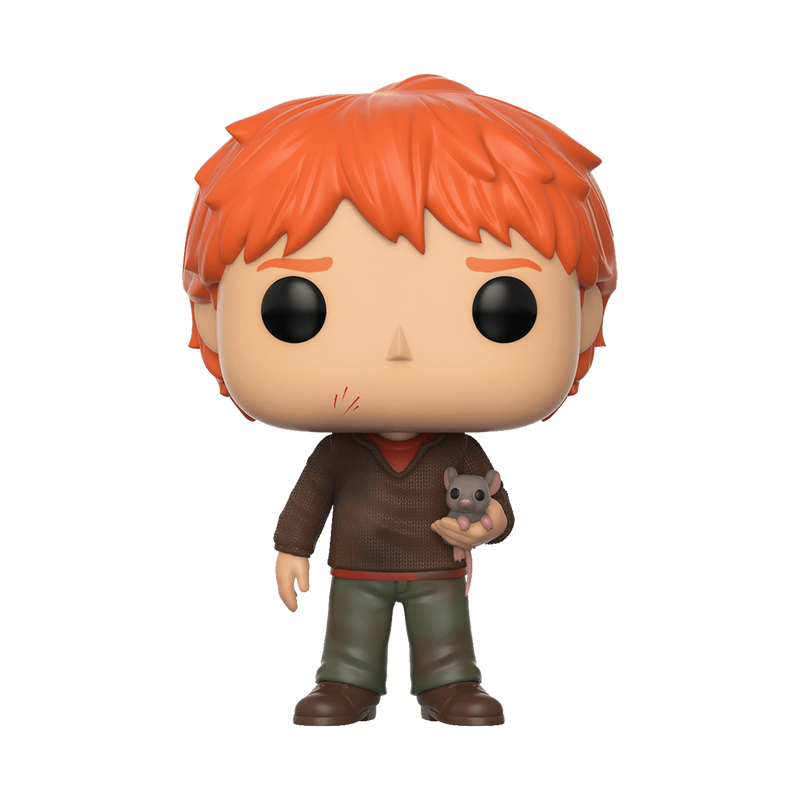 Funko Pop! Harry Potter Ron Weasley with Scabbers