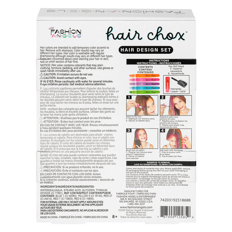 Fashion Angels Hair Chox 5 Pack