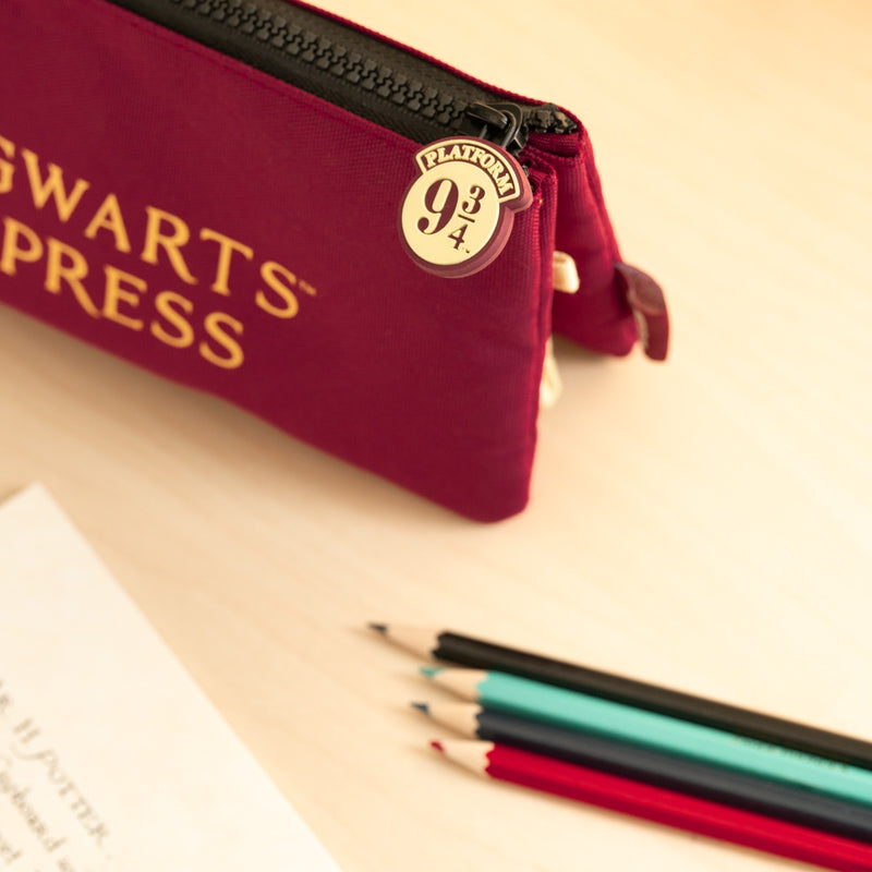 Harry Potter 9 3/4 Pencil Case design detail