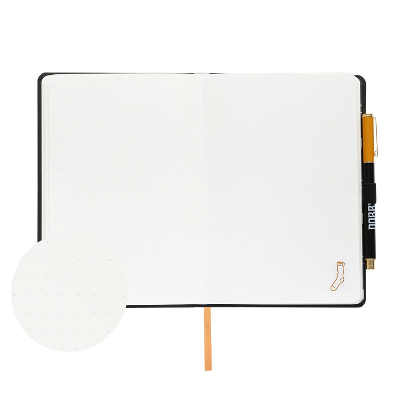 Harry Potter Dobby Premium A5 Notebook with Pen side angle