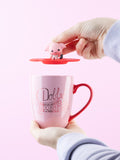 Harry Potter Dobby Premium with Lid Mug design detail