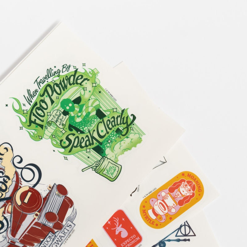 Harry Potter Gadget Decals close up detail