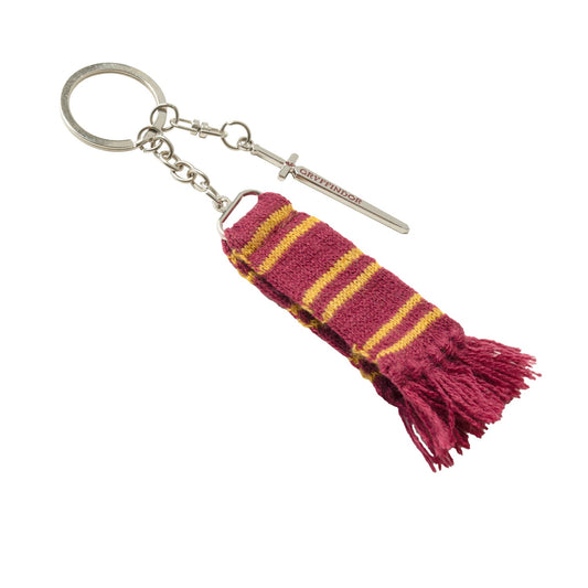 Gryffindor Scarf Harry Potter Wizarding World Keyring alternate view