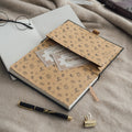 Harry Potter Hogwarts Premium A5 Notebook with Pen design detail