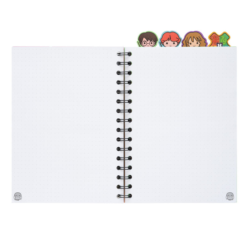 Harry Potter Project Notebook side angle