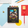 Harry Potter Project Notebook close up detail