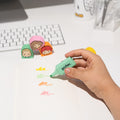 Harry Potter Highlighter Set of 4 With 3D Silicone Topper side angle