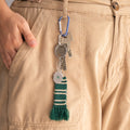 Harry Potter Slytherin Scarf Keyring packaging view