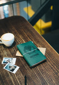 Harry Potter Slytherin Travel Journal design detail