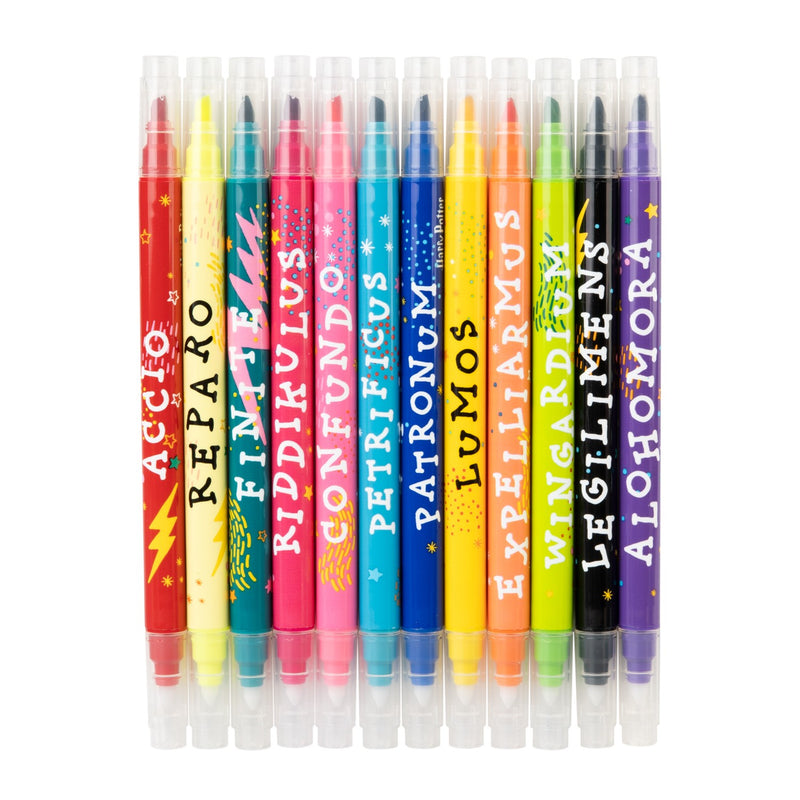Harry Potter Spells Set of 12 Erasable Markers