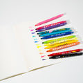 Harry Potter Spells Set of 12 Erasable Markers side angle