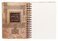 Harry Potter the Marauder's Map Hardcover A5 Notebook side angle