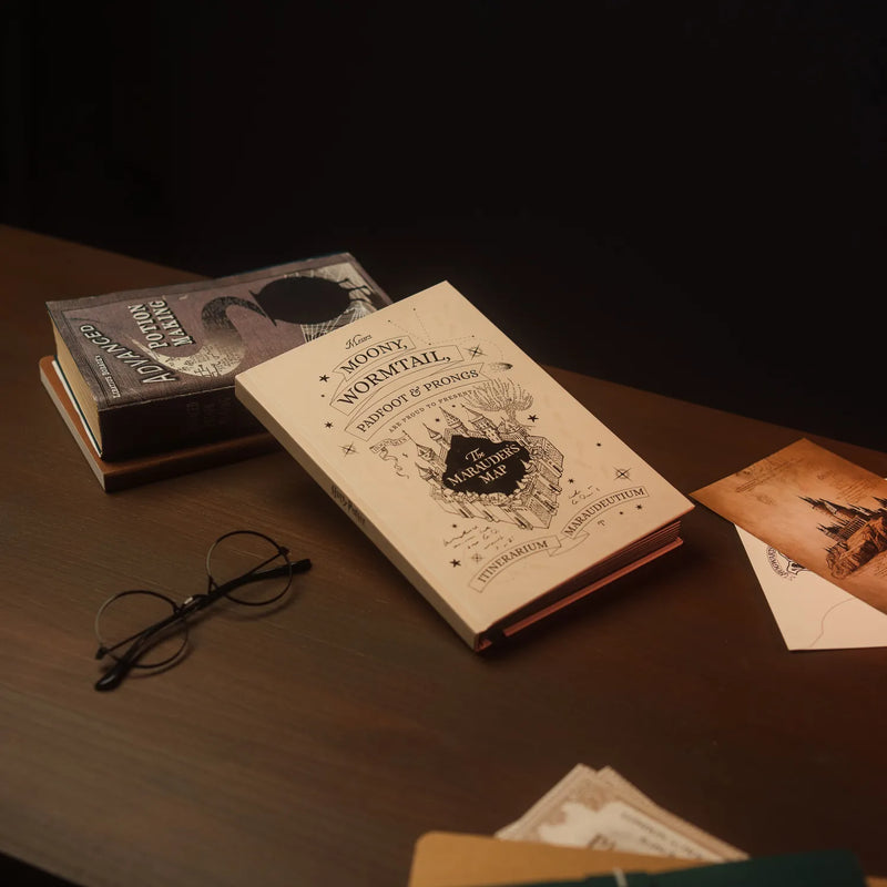 Harry Potter the Marauder's Map Optically Variable Ink Premium A5 Notebook packaging view