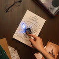 Harry Potter the Marauder's Map Optically Variable Ink Premium A5 Notebook side angle