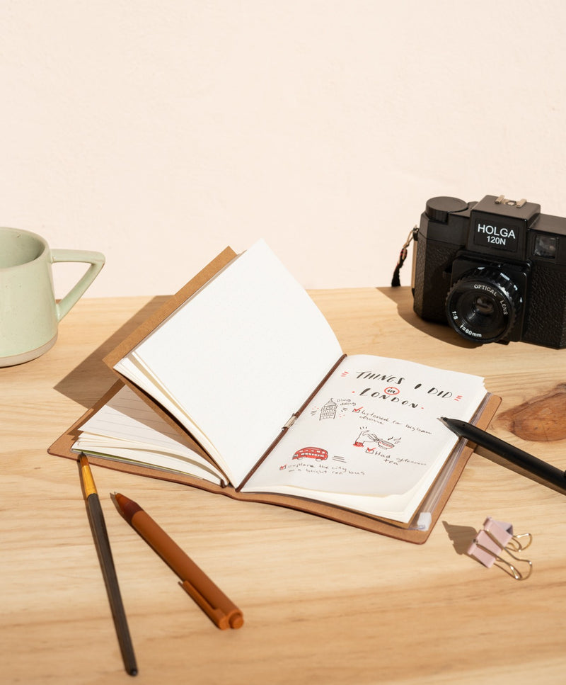 Harry Potter Travel Journal packaging view
