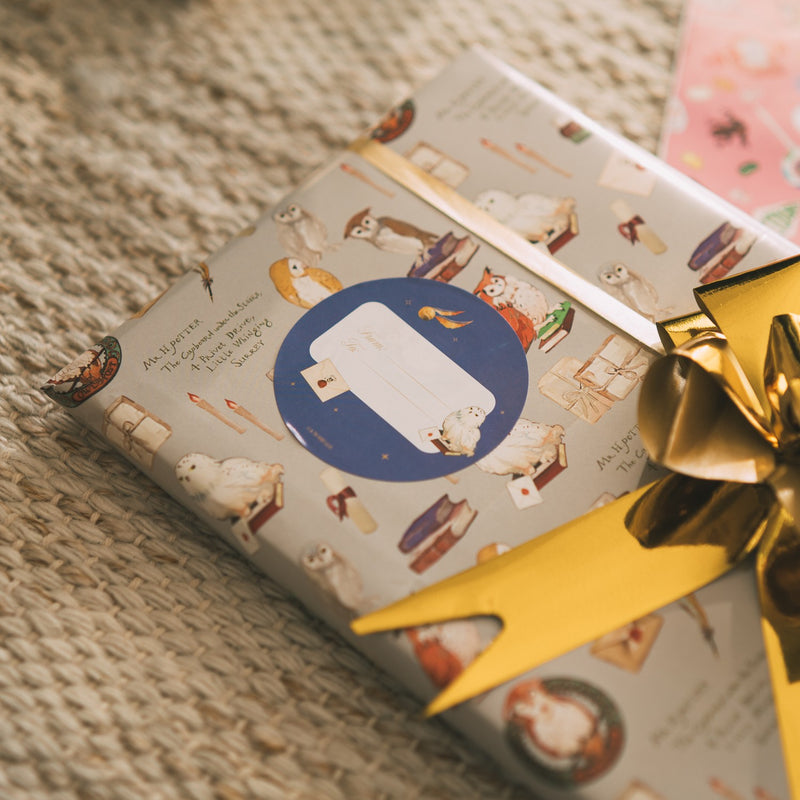 Harry Potter Wrapping Paper Set packaging view