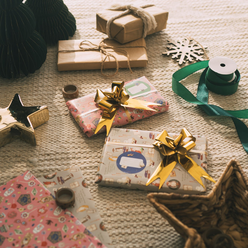 Harry Potter Wrapping Paper Set design detail