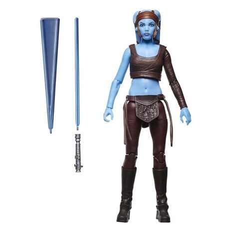 Star Wars Revenge Of The Sith: Aayla Secura Action Figure (20th Anniversary) - Image 7
