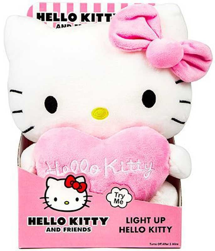 Hello Kitty/Kuromi Light Up Plush (Assorted)