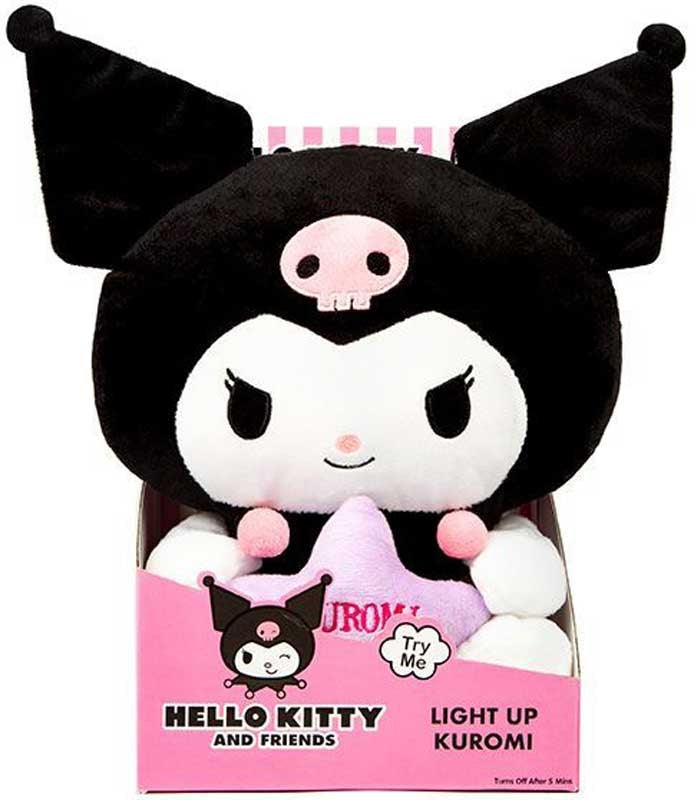 Hello Kitty/Kuromi Light Up Plush (Assorted)