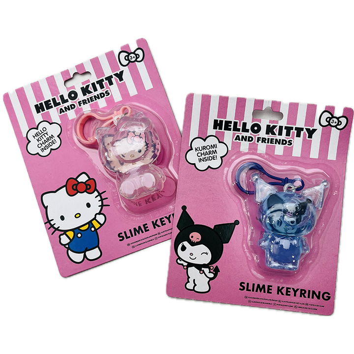 Hello Kitty Mini Slime Keyring (Assortment)