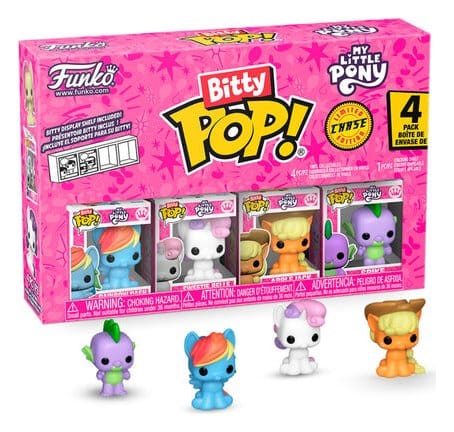 Funko Bitty Pop! My Little Pony 4-Pack Assortment (12 Pieces in PDQ)