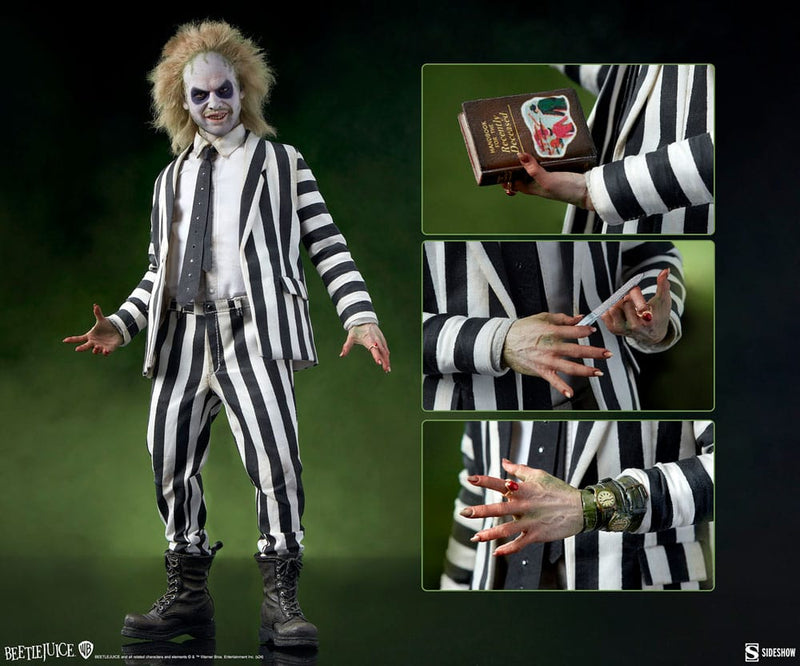 Beetlejuice Sixth Scale Action Figure 1/6 Sideshow Collectibles 32cm