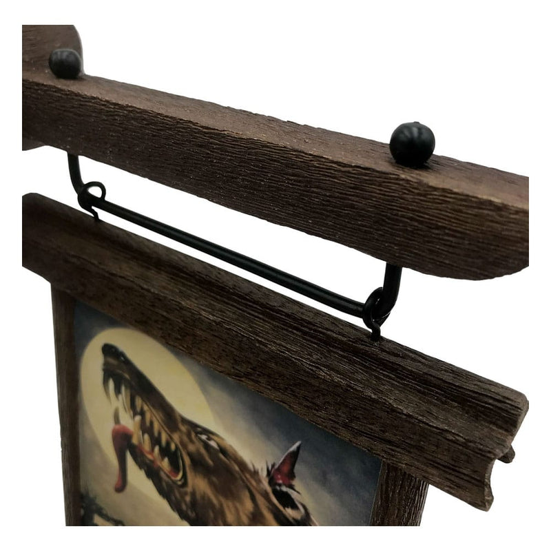An American Werewolf in London Pub Sign Scaled Prop Replica 6cm