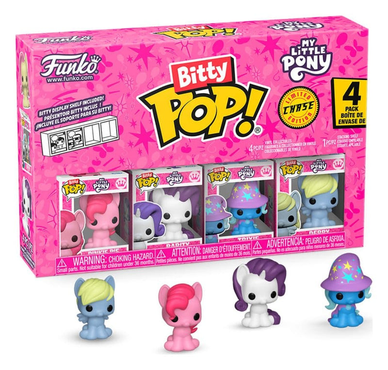 Funko Bitty Pop! My Little Pony 4-Pack Assortment (12 Pieces in PDQ)