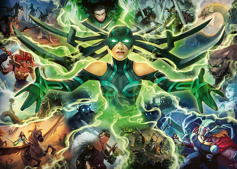 Marvel Villainous Hela 1000 piece Jigsaw Puzzle - Image 3