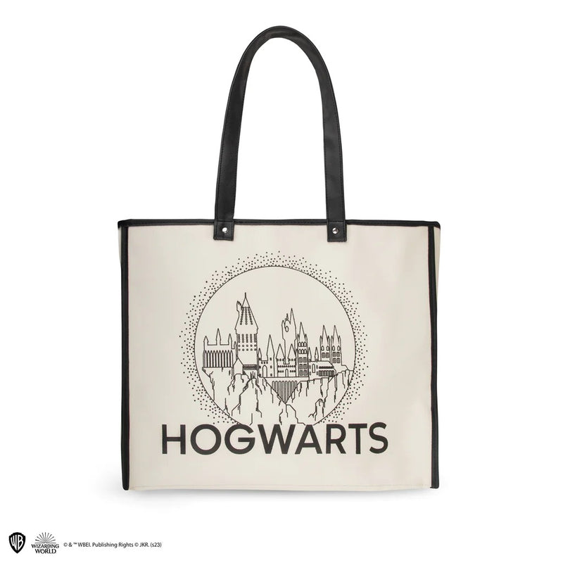 Harry Potter Hogwarts Castle PU Leather Shopping Bag