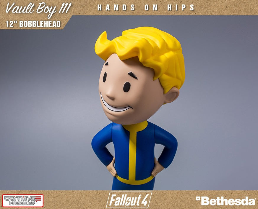 Fallout Vault Boy 111 (Hands on Hips) 12" Bobblehead