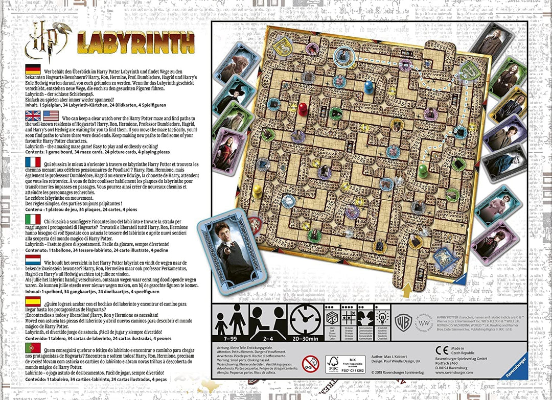 Harry Potter Labyrinth Board Game