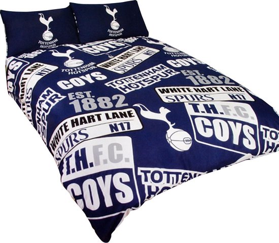 Tottenham Hotspur Patch Double Duvet Set