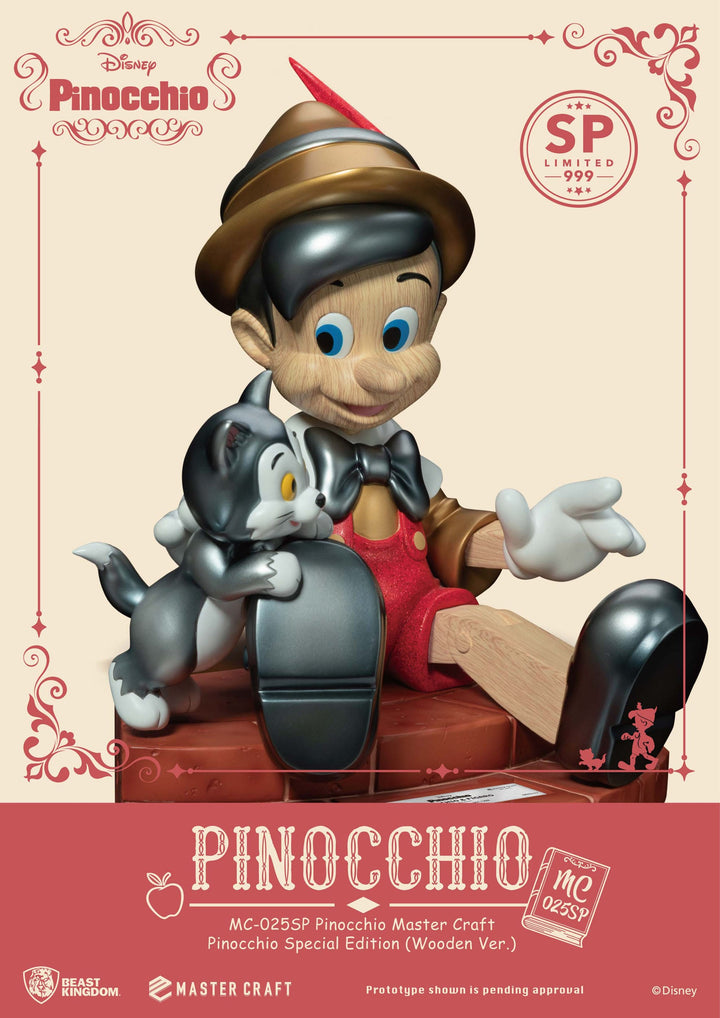 Pinocchio Master Craft Pinocchio (Wooden Version) Limited Edition Statue