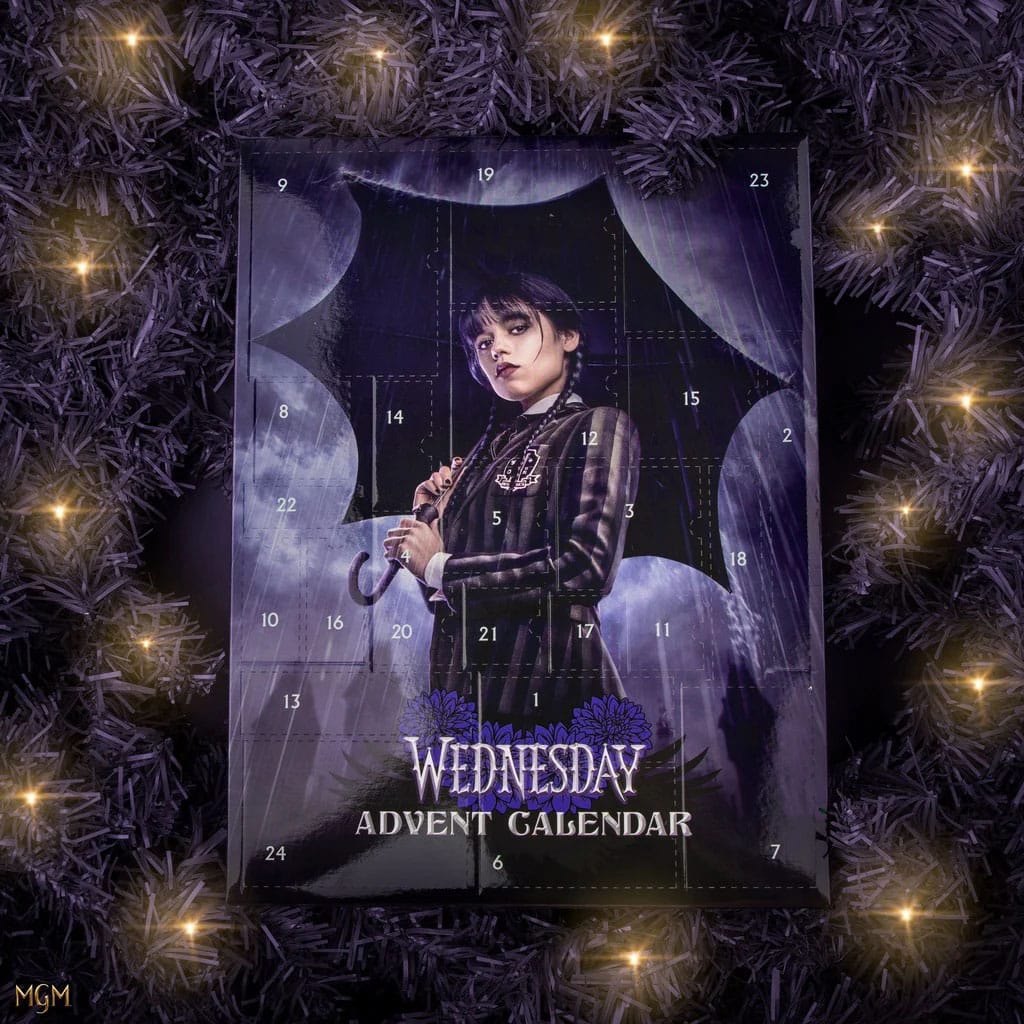 Official Addams Family Wednesday Addams Advent Calendar