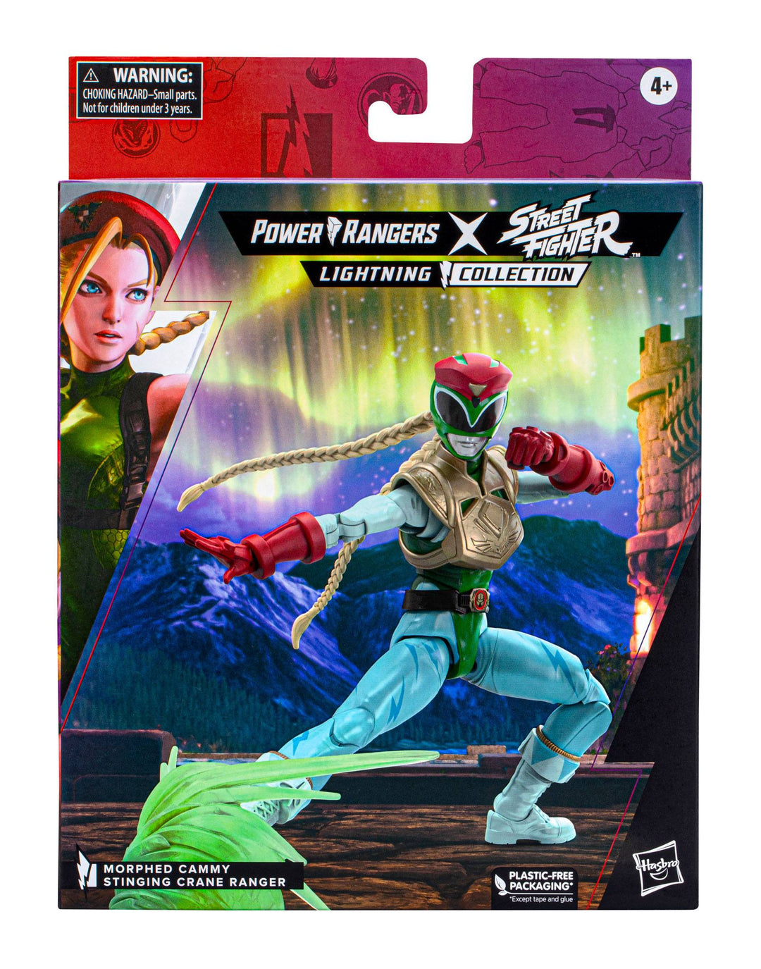 Power Rangers X Street Fighter Lightning Collection Morphed Cammy Stinging Crane Ranger