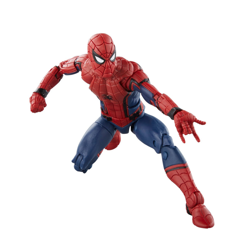 Marvel Legends Series The Infinity Saga Spider-Man 6" Action Figure, close-up detail