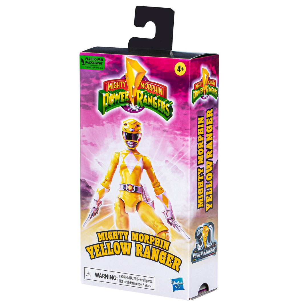 Power Rangers Mighty Morphin Yellow Ranger Action Figure