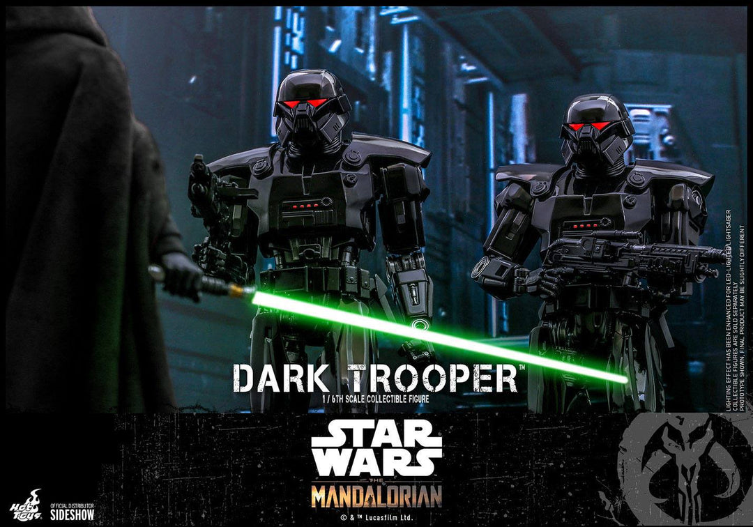 Hot Toys Star Wars The Mandalorian Dark Trooper 1/6th Scale Figure