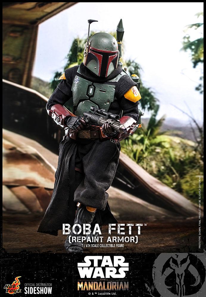 Hot Toys The Mandalorian Boba Fett (Repaint Armor) 1/6th Scale Figure